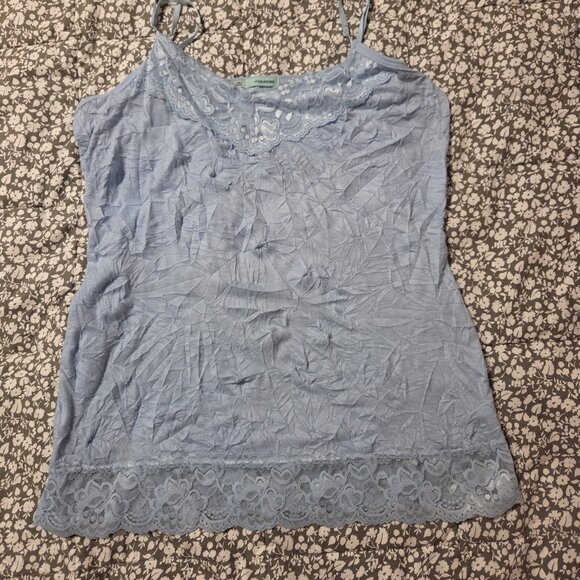 2 XL Women's Blue Camisoles - Picture 4 of 6
